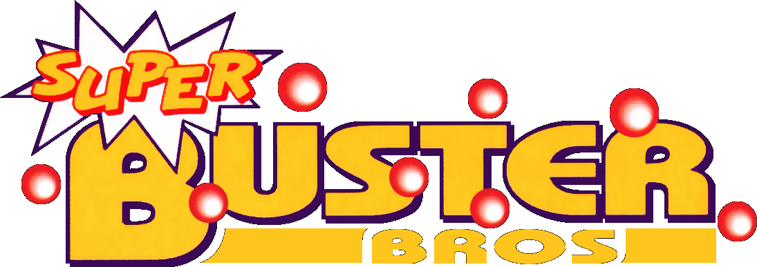 Super Buster Bros. logo for Super Nintendo